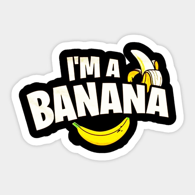 Banana Sticker by windupraditya6